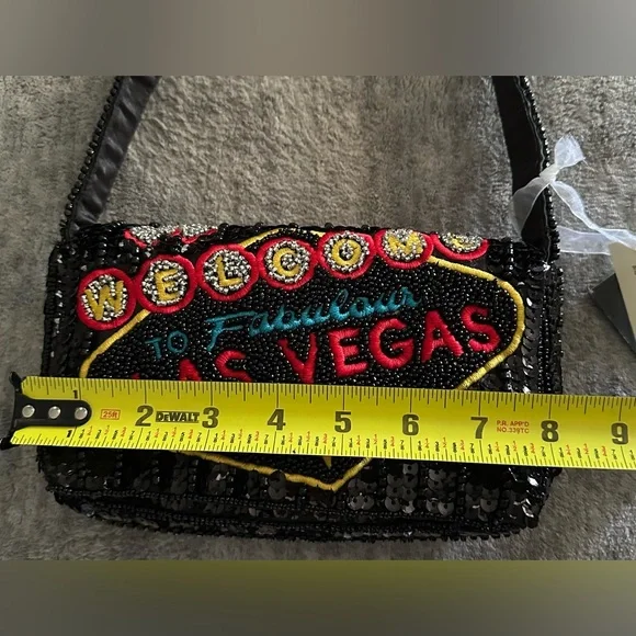 Viral ♦️🖤 Las Vegas Beaded Bag ♦️🖤 - Picture 10 of 11